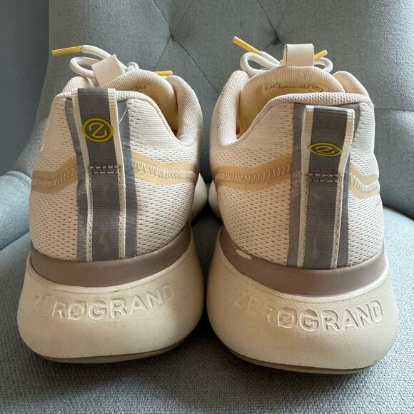 Cole Haan Men\'s ZeroGrand Journey Cream Color Mesh Sneakers Lightweight Sz 12 main image 9